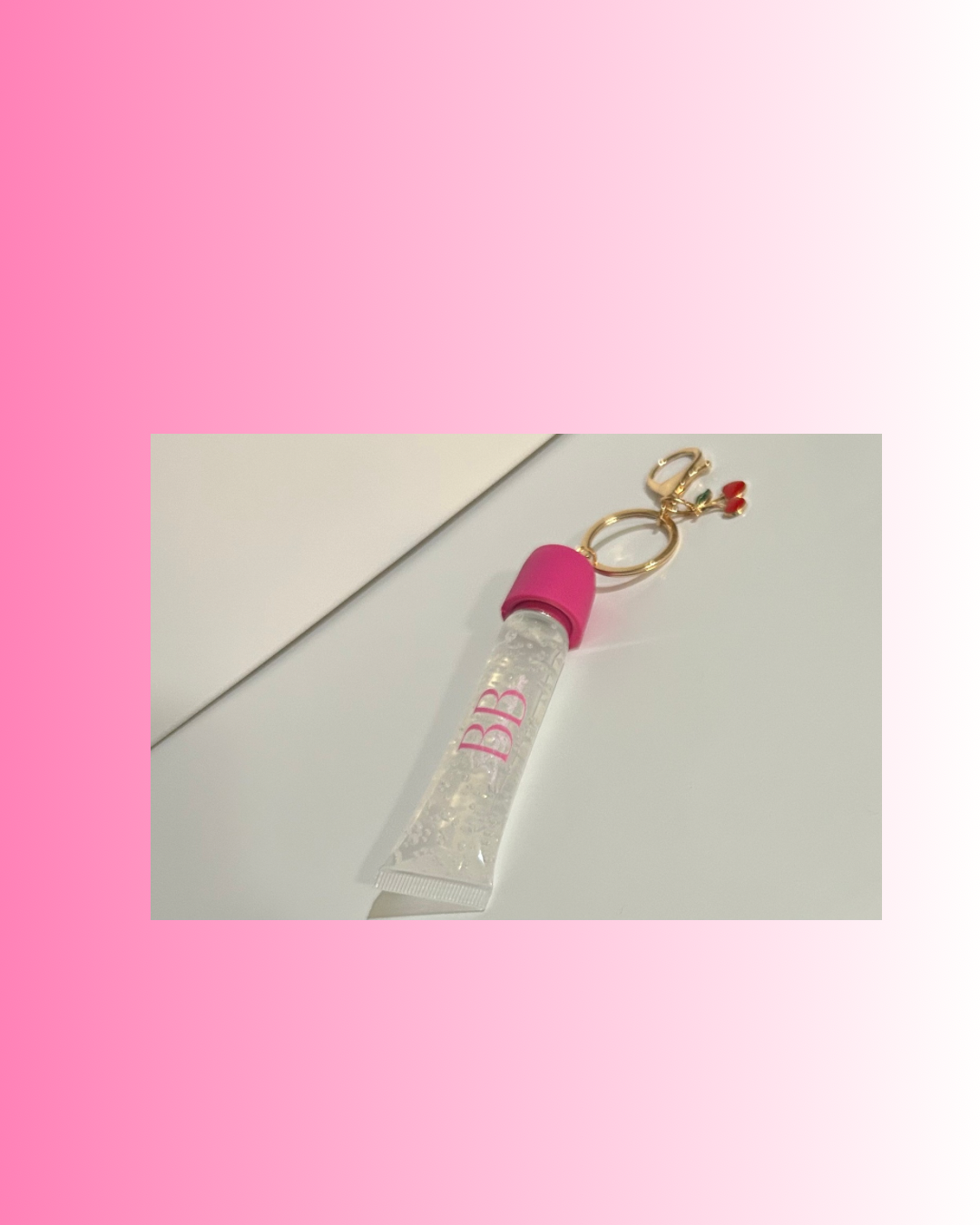 Lipgloss keychain