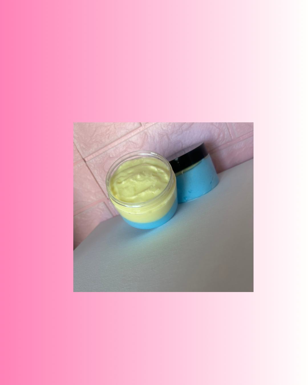 Bubble gum  foaming body scrub