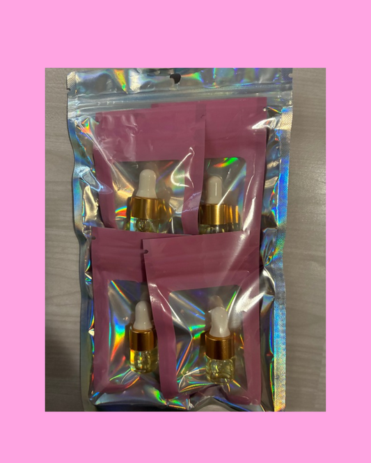 Body oil sample pack