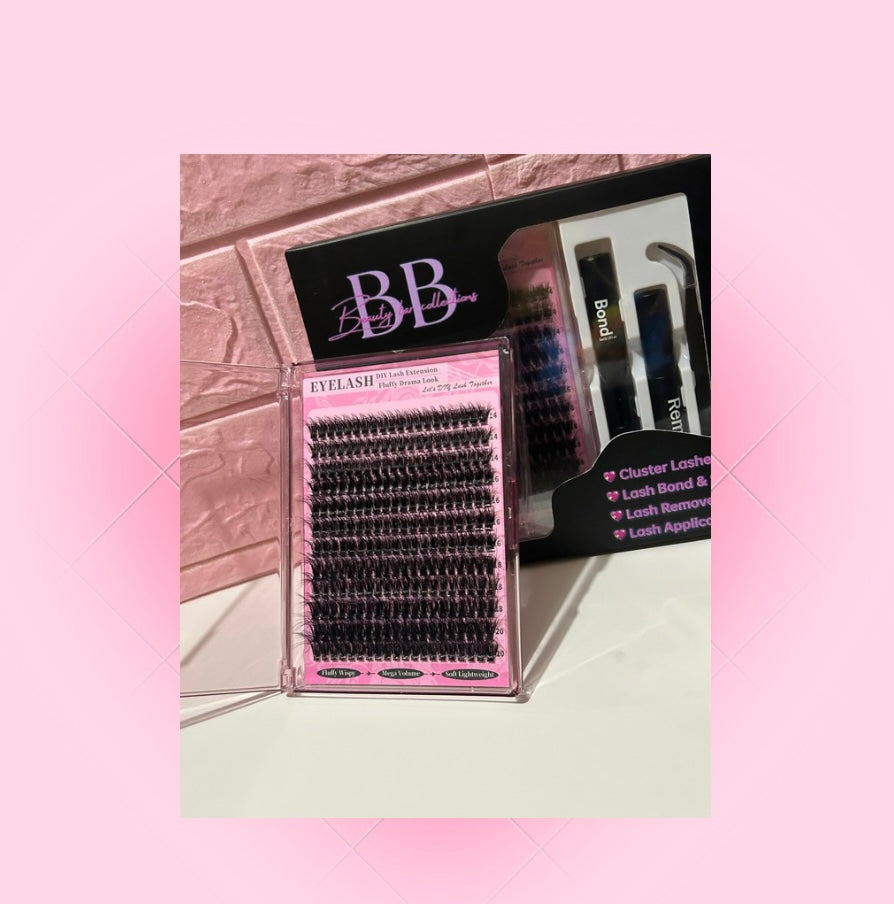 Fluffy lash clusters