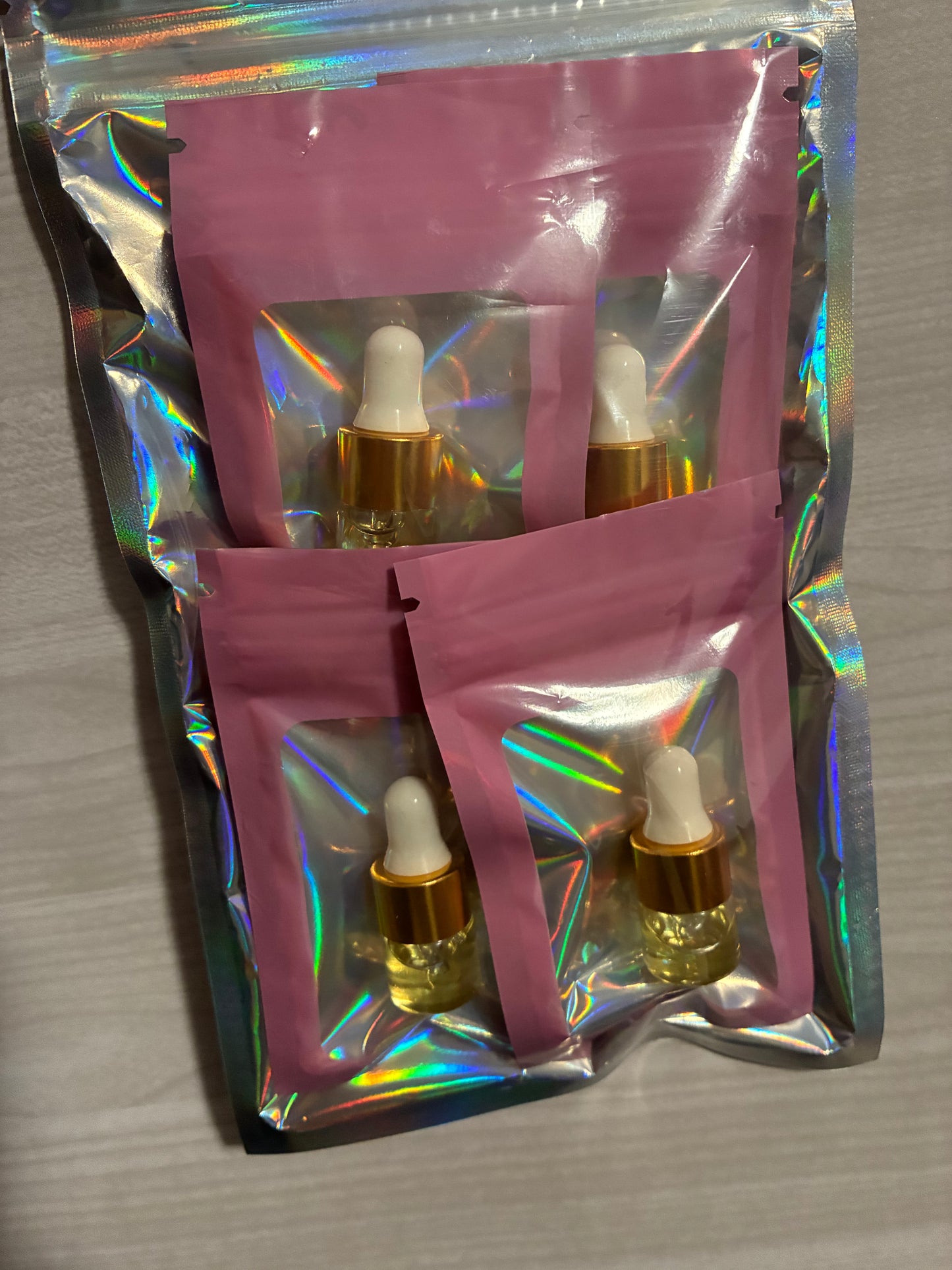 Body oil sample pack