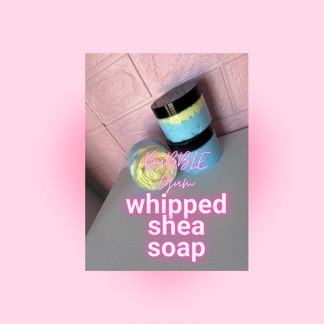 Bubble gum  foaming body scrub