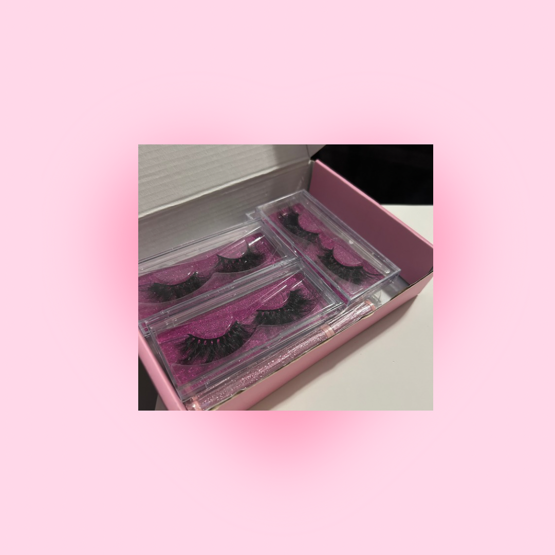 25mm Dramatic eyelash box